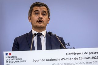 Gérald Darmanin nourrit l'ambition de rassembler la droite et d'être capable de battre Marine Le Pen (archives).